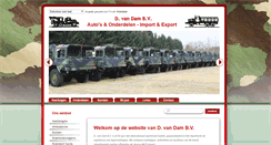 Desktop Screenshot of dvandam.nl